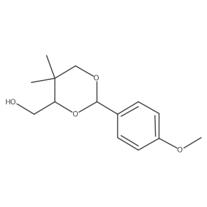 [2-(4-Methoxyphenyl)-5,5-dimethyl-1,3-dioxan-4-yl]methanol Structure