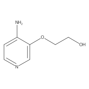 2-[(4-Aminopyridin-3-yl)oxy]ethan-1-ol结构式