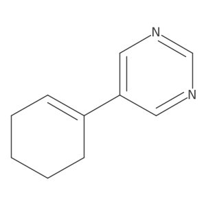 5-(Cyclohex-1-en-1-yl)pyrimidine Structure