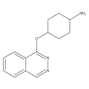 [4-(Phthalazin-1-yloxy)cyclohexyl]amine结构式
