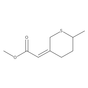 methyl 2-[(3Z)-6-methylthian-3-ylidene]acetate Structure
