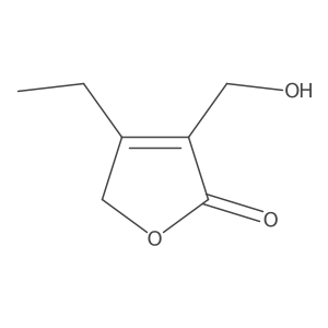 4-Ethyl-3-(hydroxymethyl)furan-2(5H)-one Structure