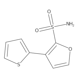 3-(Thiophen-2-yl)furan-2-sulfonamide Structure
