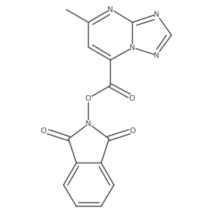 1,3-dioxo-2,3-dihydro-1H-isoindol-2-yl 5-methyl-[1,2,4]triazolo[1,5-a]pyrimidine-7-carboxylate Structure