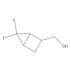 {5,5-Difluorobicyclo[2.1.0]pentan-2-yl}methanol结构式