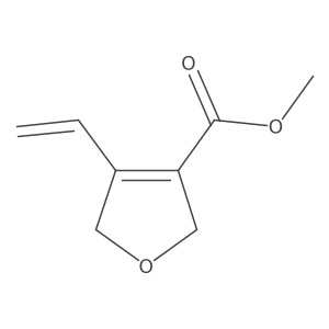 Methyl 4-ethenyl-2,5-dihydrofuran-3-carboxylate Structure