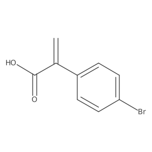 4-Bromophenylacrylic acid Structure