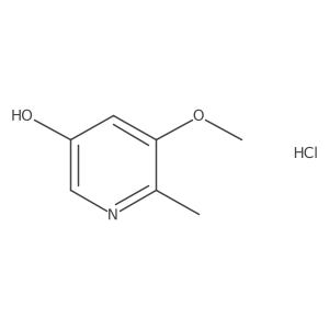 5-Methoxy-6-methylpyridin-3-ol hydrochloride Structure