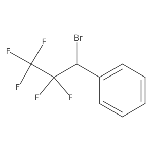 (1-Bromo-2,2,3,3,3-pentafluoropropyl)benzene Structure