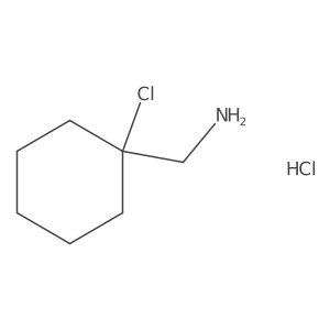 (1-Chlorocyclohexyl)methanamine hydrochloride Structure