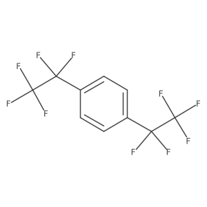 1,4-Bis(1,1,2,2,2-pentafluoroethyl)benzene Structure