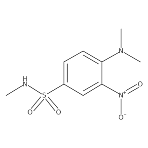 4-(dimethylamino)-N-methyl-3-nitrobenzenesulfonamide Structure