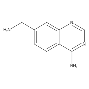 4-Amino-7-quinazolinemethanamine Structure