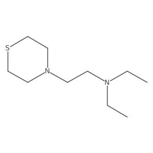 N,N-Diethyl-4-thiomorpholineethanamine结构式