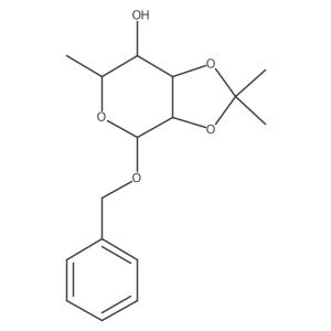 alpha-L-Mannopyranoside, phenylmethyl 6-deoxy-2,3-O-(1-methylethylidene)-结构式