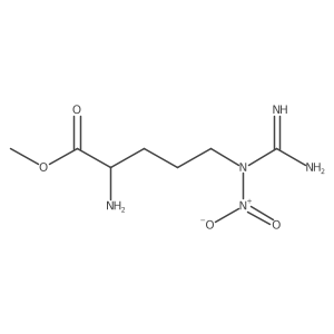 Methyl2-amino-5-(N'-nitrocarbamimidamido)pentanoate Structure