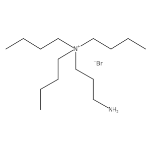 N-(3-aminopropyl)-N,N-Dibutylbutan-1-aminium bromide结构式