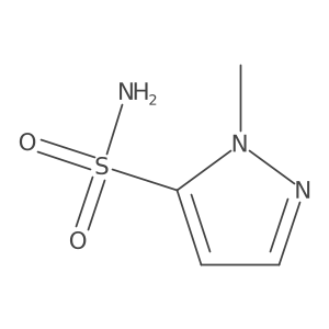 1-methyl-1H-pyrazole-5-sulfonamide Structure