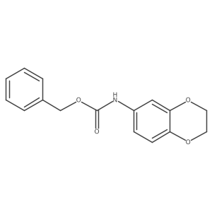 (2,3-Dihydro-benzo[1,4]dioxin-6-yl)-carbamic acid benzyl ester结构式