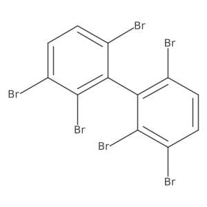 2,2',3,3',6,6'-Hexabromobiphenyl结构式