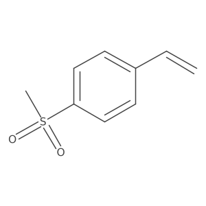 1-(Methylsulfonyl)-4-vinylbenzene结构式