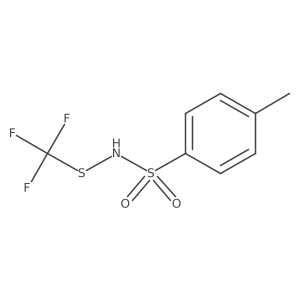 4-Methyl-N-((trifluoromethyl)thio)benzenesulfonamide Structure