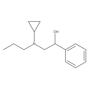I+/--[(Cyclopropylpropylamino)methyl]benzenemethanol Structure