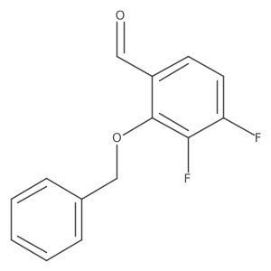3,4-Difluoro-2-(4-methylphenoxy)-benzaldehyde结构式