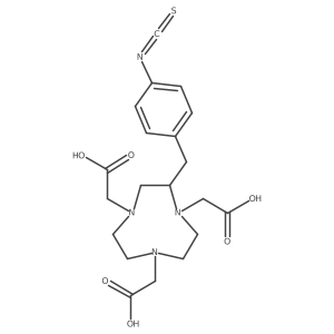 p-SCN-Bn-nota Structure