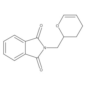 2-((3,4-dihydro-2H-pyran-2-yl)methyl)isoindoline-1,3-dione Structure