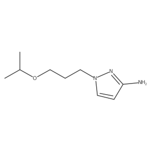 1-(3-Isopropoxypropyl)-1h-pyrazol-3-amine Structure