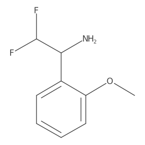 Benzenemethanamine, I+/--(difluoromethyl)-2-methoxy-结构式