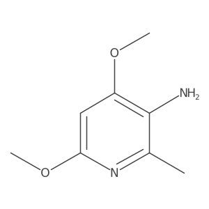 4,6-Dimethoxy-2-methylpyridin-3-amine结构式