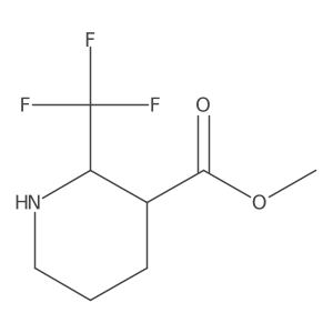 Methyl 2-(trifluoromethyl)piperidine-3-carboxylate Structure