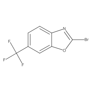 2-Bromo-6-(trifluoromethyl)benzo[d]oxazole Structure