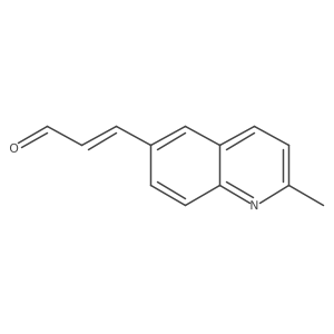 3-(2-Methylquinolin-6-yl)prop-2-enal结构式