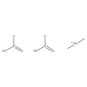 Diethyllead(IV)dinitrate Structure