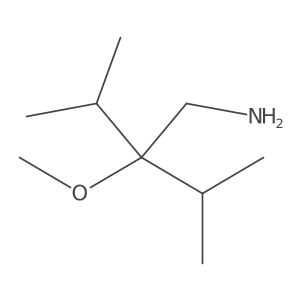 3-(Aminomethyl)-3-methoxy-2,4-dimethylpentane Structure