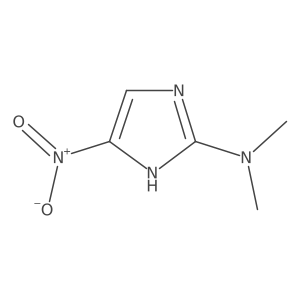 N,N-Dimethyl-4-nitro-1H-imidazol-2-amine Structure