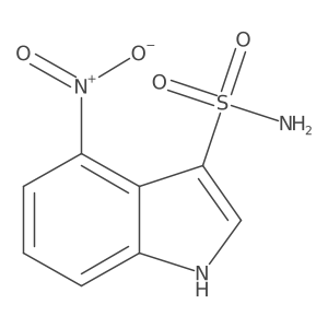 3-Sulfonamido-4-nitroindole结构式