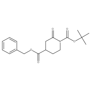 Benzyl 1-Boc-2-oxopiperidine-4-carboxylate Structure
