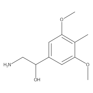 (1S)-2-amino-1-(3,5-dimethoxy-4-methylphenyl)ethan-1-ol Structure