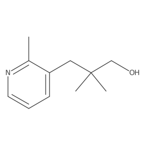 2,2-Dimethyl-3-(2-methylpyridin-3-yl)propan-1-ol Structure