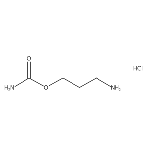 3-Aminopropyl carbamate hydrochloride Structure