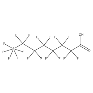 PentaFluoroSulfide PerFluoroheptanoic Acid结构式