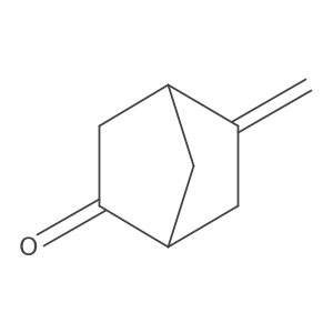 (1S,4S)-5-Methylidenebicyclo[2.2.1]heptan-2-one结构式