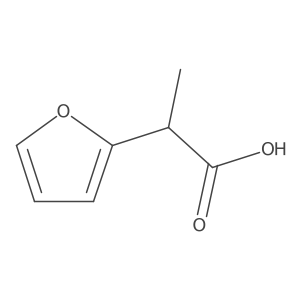 2-(Furan-2-yl)propanoic acid Structure