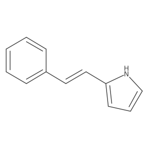 trans-2-Styrylpyrrol结构式