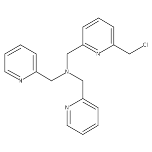 ((6-Chloromethyl-2-pyridyl)methyl)bis(2-pyridylmethyl)amine结构式