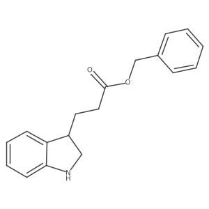 O=C(CCC1CNc2ccccc21)OCc1ccccc1结构式